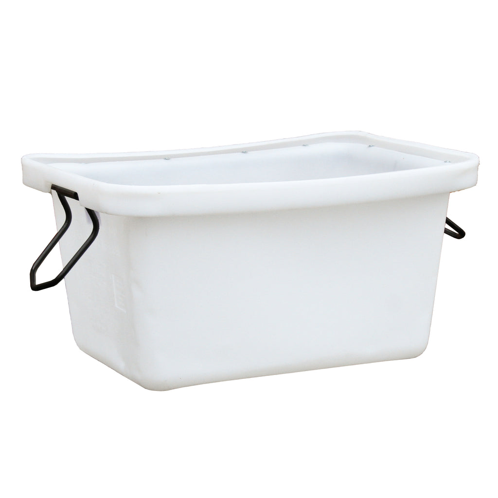 Oaklands 250L Level Fill Crane Lift Mortar Tub - White