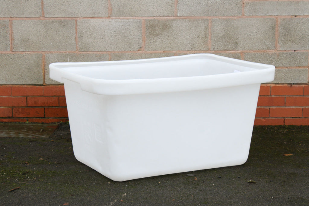 Oaklands 250L TL Traditional Fork Lift Mortar Tub - White