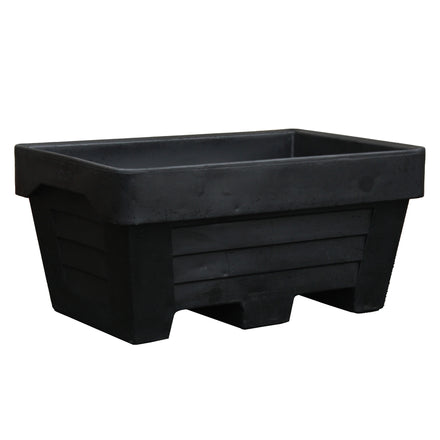 Oaklands 250L Twin Skin Fork Lift Mortar Tub - Black