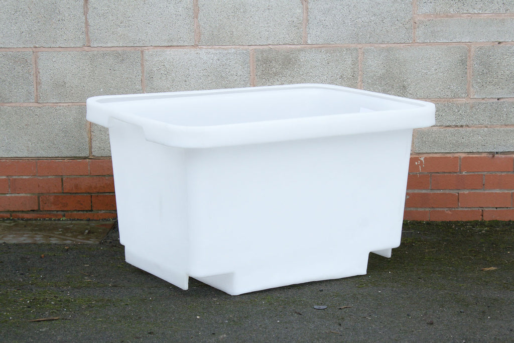 Oaklands UNI Fork Lift Mortar Tub - White