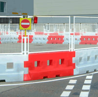 GB2 Barrier Heavy Duty Water Filled Barrier With Locking Pin