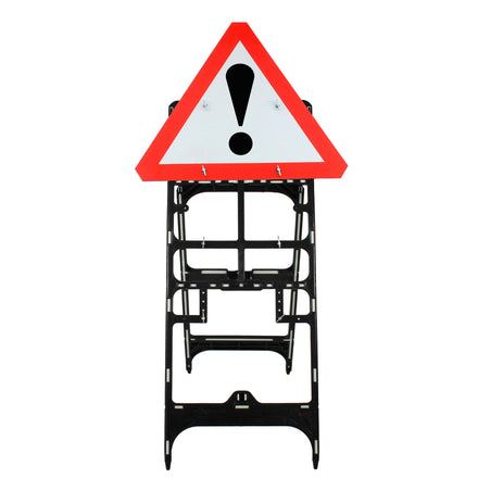 Warning Danger Quick Fit Sign Face Dia. 562 (Face Only) | 750mm
