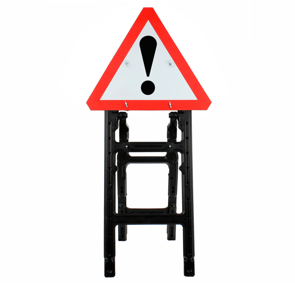 Warning Danger Quick Fit Sign Face Dia. 562 (Face Only) | 750mm