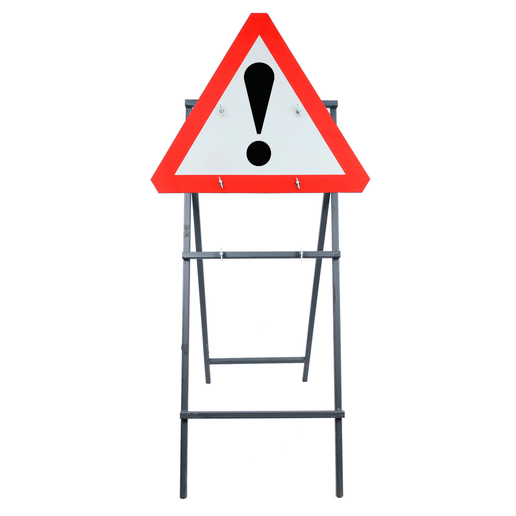 Warning Danger Quick Fit Sign Face Dia. 562 (Face Only) | 750mm