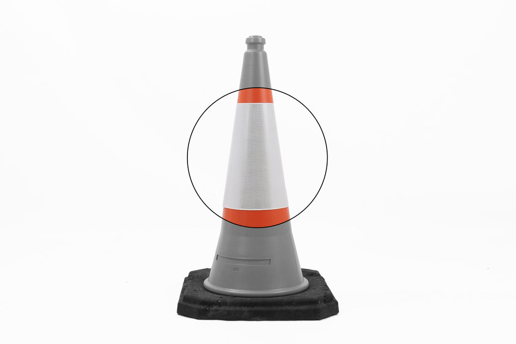 Reflective Traffic Cone Sleeves Replacement - 500mm, 750mm, 1m