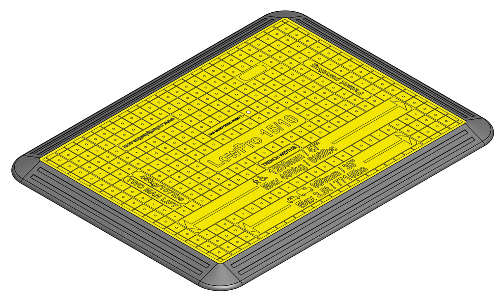 Oxford LowPro 1510 15/10 Anti Slip Footway Board (1500mmx1000mm)