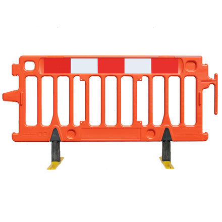 Avalon Barriers - Pedestrian Barrier - Chapter 8 Compliant (Orange / Clearpath Extra)