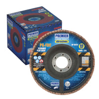 PDP P6-FDC Ceramic Flap Disc T29 - C80 Grit 115 x 22.2mm (10 Pack) AP10233
