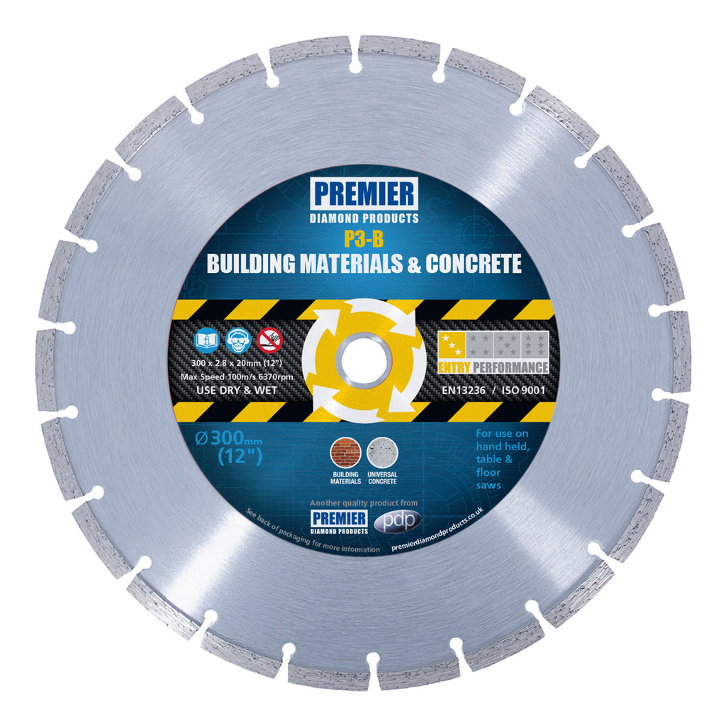 PDP P3-B Building Material Blade and Concrete Blade