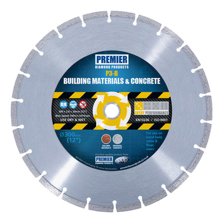 PDP P3-B Building Material Blade and Concrete Blade