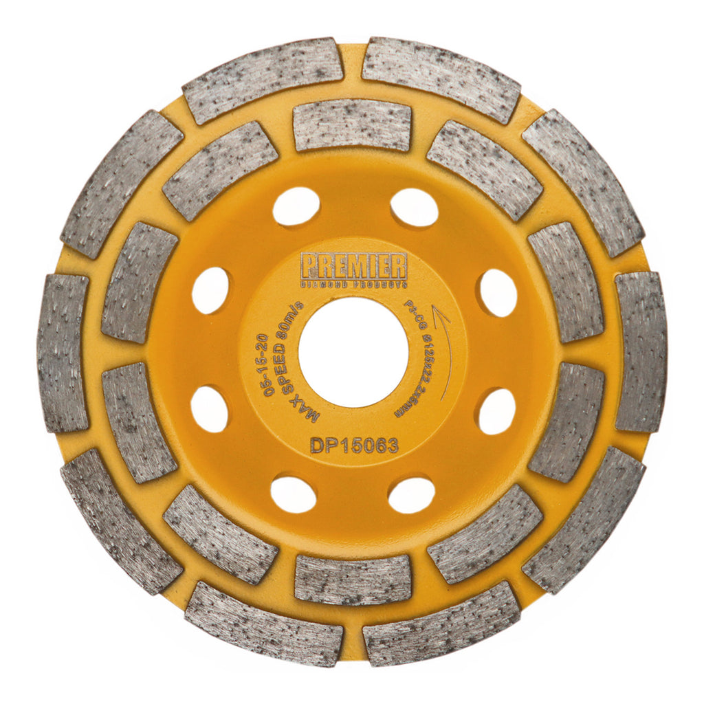 PDP P3-CG Double Row Concrete Cup Grinder