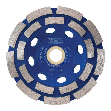 PDP P5-CG Double Row Concrete Diamond Cup Grinder