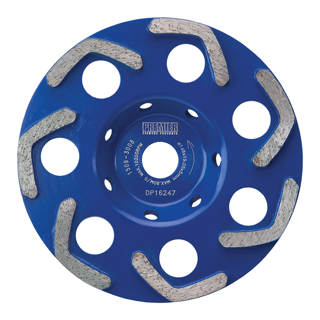 PDP P5-HCG Concrete Cup Grinder 150 x 19mm (6") DP16247