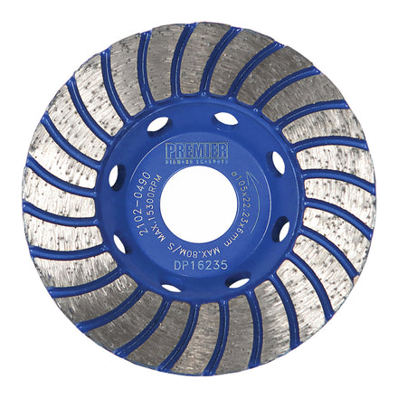 PDP P5-TCG Turbo Concrete Diamond Cup Grinder