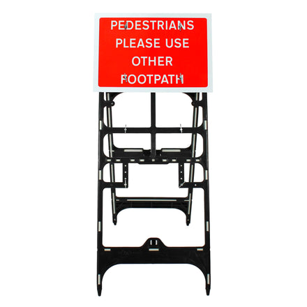 Pedestrians Please Use Other Footpath' Sign | Quick Fit (face only) | 600x450mm