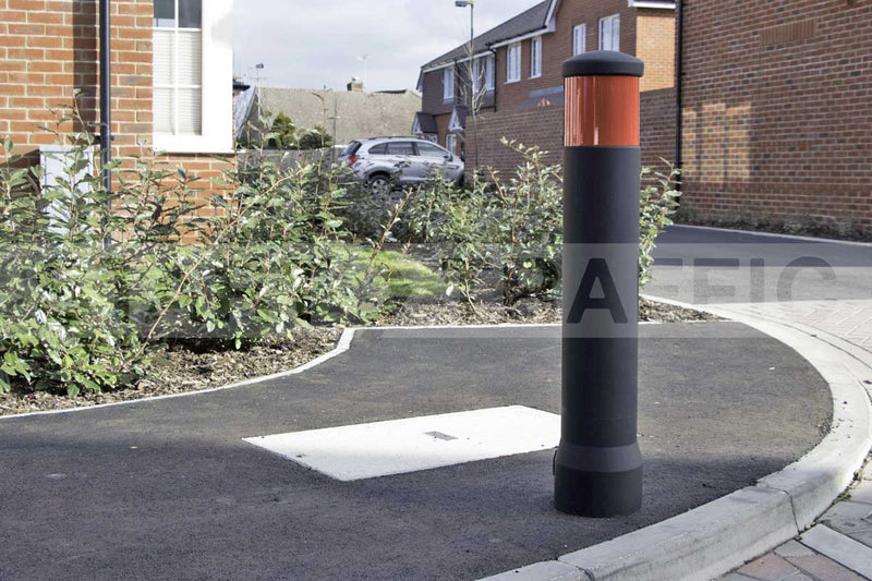 Installed Bollard Cast-in