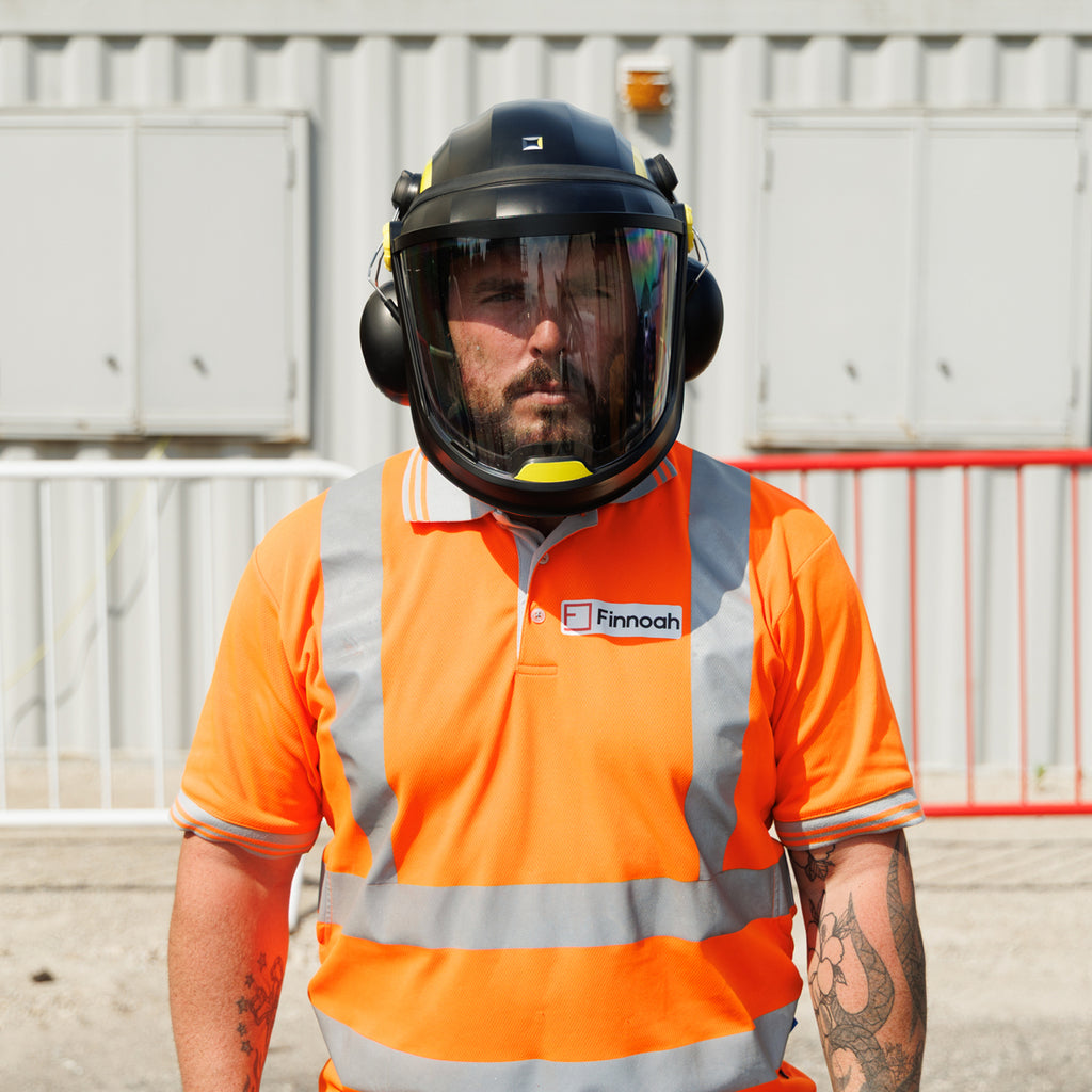 PiONAiR RX-3000 Hardhat All-in-One PAPR - Premium PPE Kit