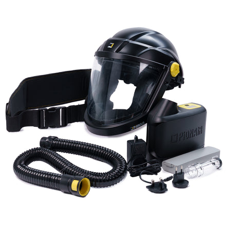 PiONAiR SafeStart H500 Hardhat Visor PAPR Respirator – Basic PPE Kit