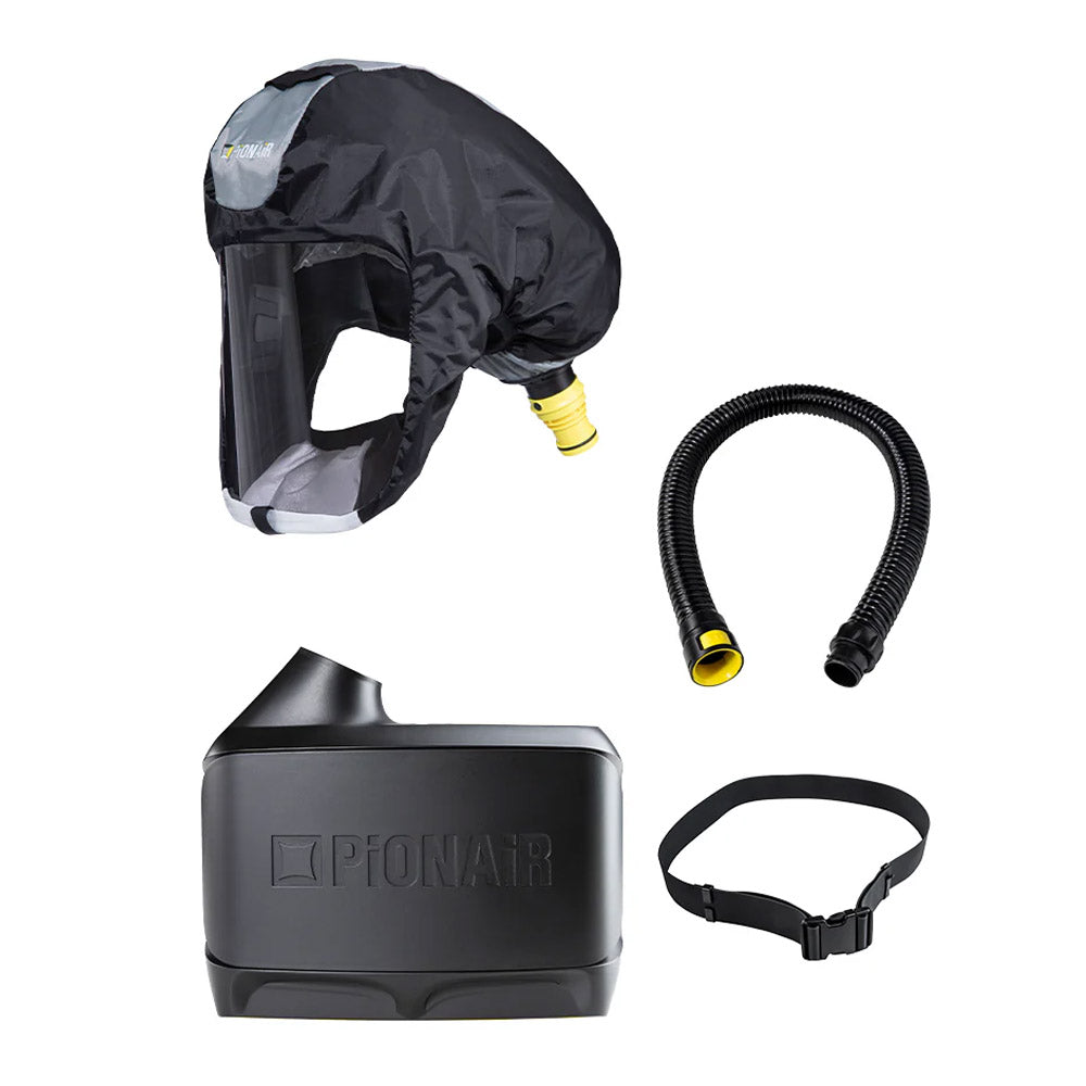 PiONAiR SafeStart S300 Short Softhood PAPR Respirator – Basic PPE Kit