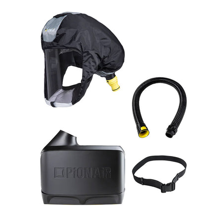 PiONAiR SafeStart S300 Short Softhood PAPR Respirator – Basic PPE Kit
