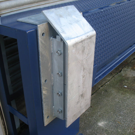 Heavy-Duty Steel & Rubber Dock Bumper