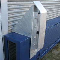 Heavy-Duty Steel & Rubber Dock Bumper - 960 x 590 x 200