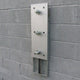 Spring-Loaded Sliding Dock Bumper Back Plate - 965 x 255 x 66