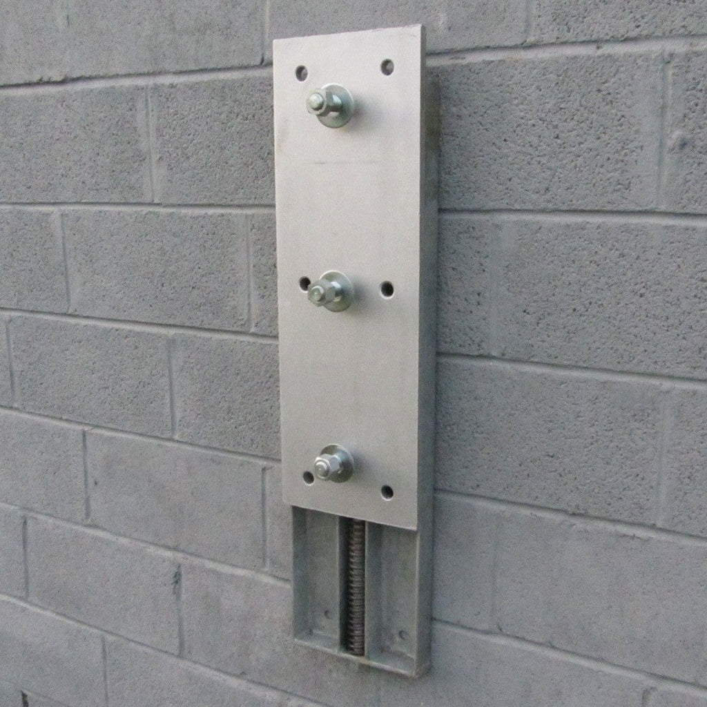 Spring-Loaded Sliding Dock Bumper Back Plate