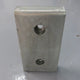 Steel Rectangular Dock Bumper Front Plate - 460 x 255 x 65