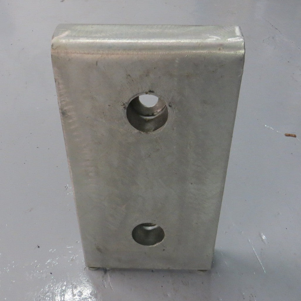 Steel Rectangular Dock Bumper Front Plate