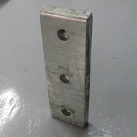 Steel Rectangular Dock Bumper Front Plate - 760 x 260 x 60