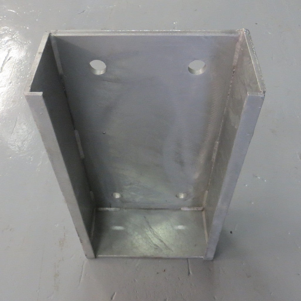 Channel Mount Steel Dock Bumper Mounting Bracket - 470 x 275 x 130 - Galvanised