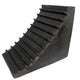 Heavy-Duty Solid Rubber HGV Wheel Chock With Rear Eye Hole