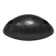 Black Rubber Oval Tail Gate HGV Bumper - 65 x 33 x 22mm