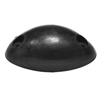 Black Rubber Oval Tail Gate HGV Bumper