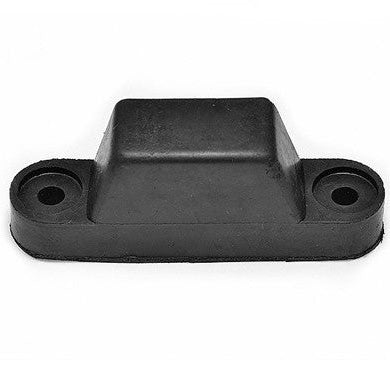 Black Rubber General Purpose HGV Bumper - 105 x 25 x 38