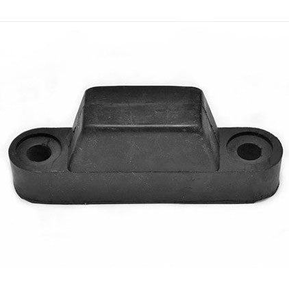 Black Rubber General Purpose HGV Bumper - 110 x 25 x 42
