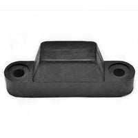 Black Rubber General Purpose HGV Bumper - 110 x 25 x 42
