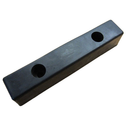 Rubber HGV Vehicle Mounted Dock Bumpers - 400 x 80 x 72mm