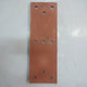 Non-Galvanised Flat Dock Bumper Back Plate - 750 x 250 x 15