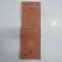 Non-Galvanised Flat Dock Bumper Back Plate - 750 x 250 x 15
