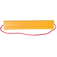 Yellow Rubber Aircraft Wheel Chock