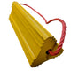 Yellow Rubber Aircraft Wheel Chock - 175 x 160 x 500