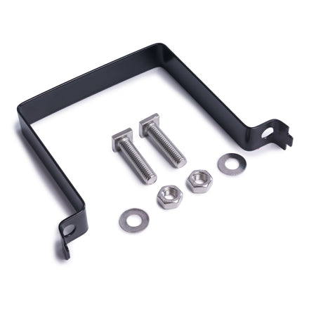 Powder Coated Black Square Sign Post Clip For Square Sign Posts