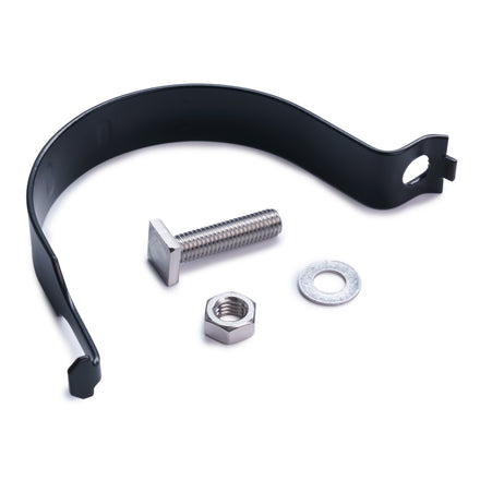 Powder Coated Black Anti-Rotational Sign Clips / Post Clips Multiple Size Options
