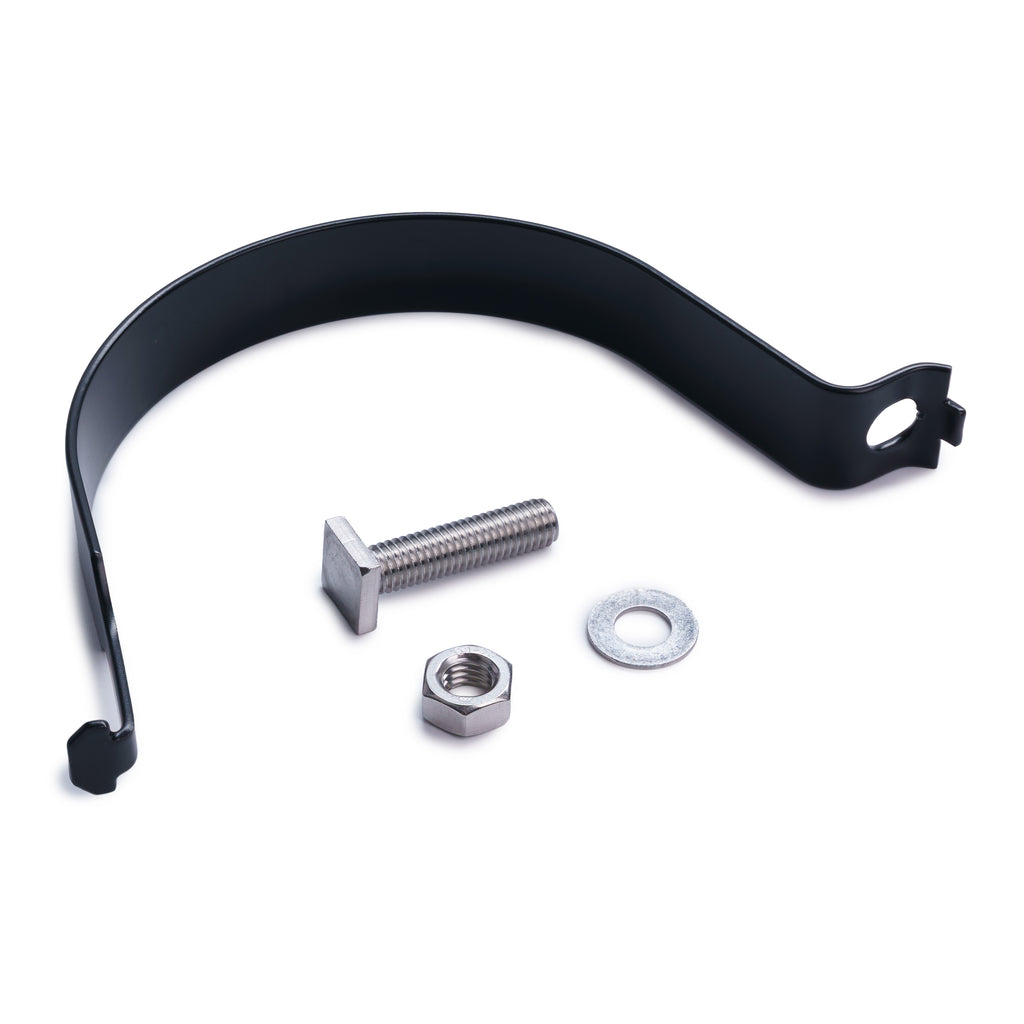 Powder Coated Black Anti-Rotational Sign Clips / Post Clips Multiple Size Options