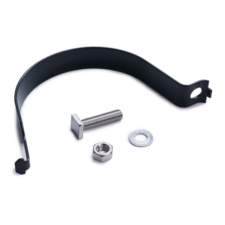 Powder Coated Black Anti-Rotational Sign Clips / Post Clips Multiple Size Options
