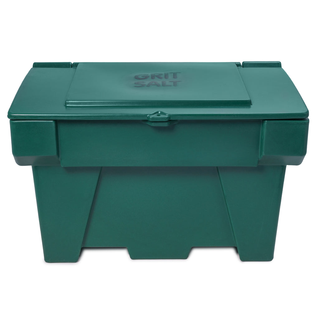 200L Premium Lockable Grit Bin - Green