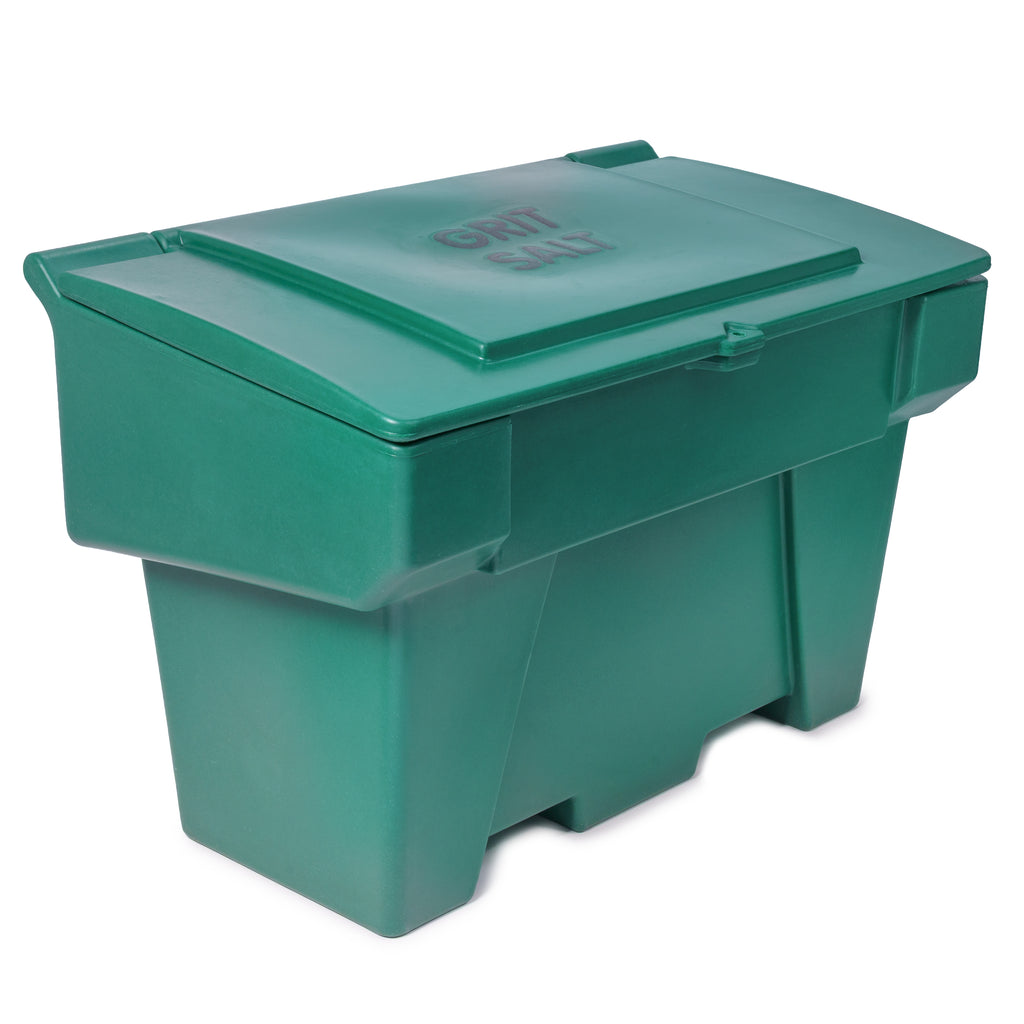 200L Premium Lockable Grit Bin - Green