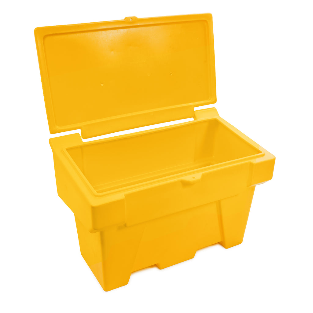200L Premium Lockable Grit Bin - Yellow